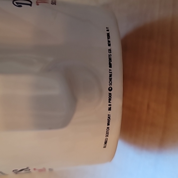 Dewar's "White Label" Scotch Whiskey water pitcher - Picture 5 of 6